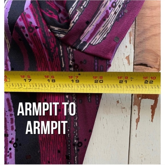 Picadilly : purple abstract print jacket - Picture 13 of 15